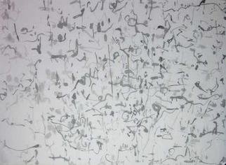 Richard Lazzara: 'fruitful lands', 1974 Calligraphy, Visionary. FRUITFUL LANDS, from the folio MINDSCAPES is available at 