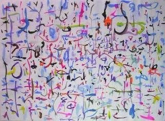 Richard Lazzara: 'implementation plan', 1975 Calligraphy, Visionary. IMPLEMENTATION PLAN, from the folio MINDSCAPES is available at 