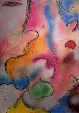 Richard Lazzara: 'invisible places', 1988 Mixed Media, Inspirational. invisible places 1988  from the folio  