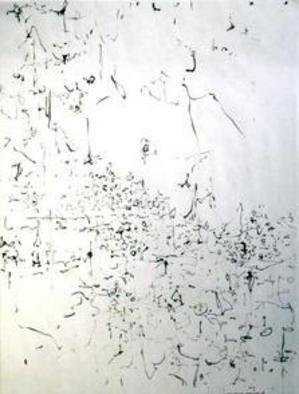 Artist: Richard Lazzara - Title: language - Medium: Calligraphy - Year: 1974