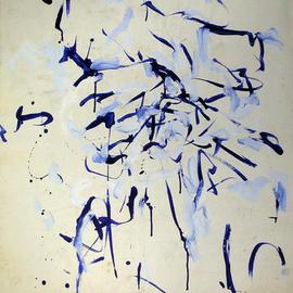 Lapis Blue Kaligraphy, Richard Lazzara
