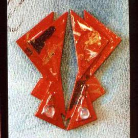 Richard Lazzara: 'manicure ear ornaments', 1989 Mixed Media Sculpture, Fashion. Artist Description: manicure ear ornaments from the folio LAZZARA ILLUMINATION DESIGN are available at 