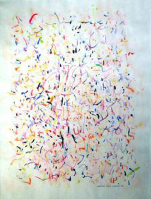 Artist Richard Lazzara. 'Missing Calin' Artwork Image, Created in 1974, Original Pastel. #art #artist