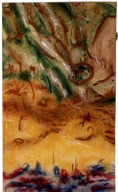 Richard Lazzara  'Planet Waves', created in 1989, Original Pastel.