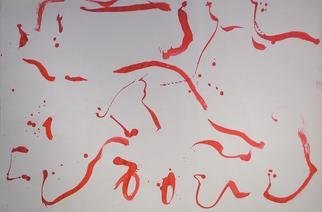 Artist: Richard Lazzara - Title: renewing bloodlines - Medium: Calligraphy - Year: 1972