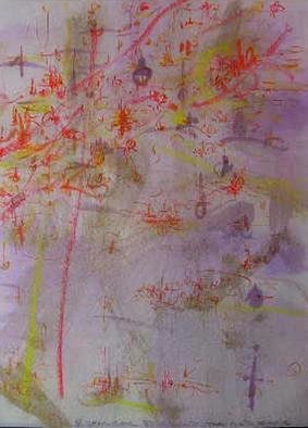 Richard Lazzara: 'segment partners', 1983 Calligraphy, Visionary. SEGMENT PARTNERS, from the folio MINDSCAPES is available at 