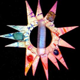 solar knowledge pin ornament By Richard Lazzara