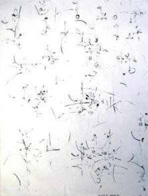 Artist: Richard Lazzara - Title: tantra - Medium: Calligraphy - Year: 1974