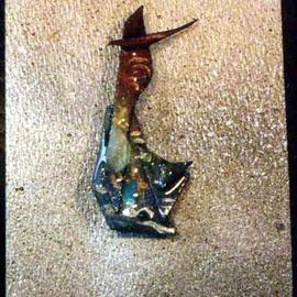 Richard Lazzara: 'tire pin ornament', 1989 Mixed Media Sculpture, Fashion. Artist Description: tire pin ornament from the folio LAZZARA ILLUMINATION DESIGN is available at 