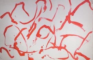 Artist: Richard Lazzara - Title: vedic bloodlines - Medium: Calligraphy - Year: 1972