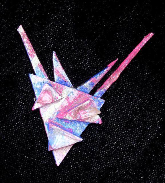 Richard Lazzara  'Victory Pin Ornament', created in 1989, Original Pastel.