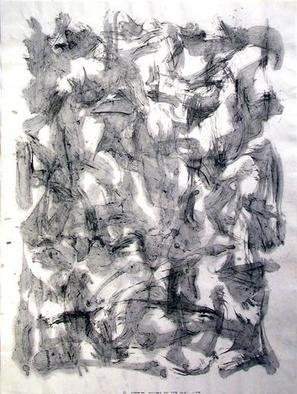 Artist: Richard Lazzara - Title: wishes on the void - Medium: Calligraphy - Year: 1975