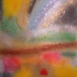 Richard Lazzara: 'wooden path to my world', 1988 Mixed Media, Inspirational. Artist Description: wooden path to my world 1988 from the folio 