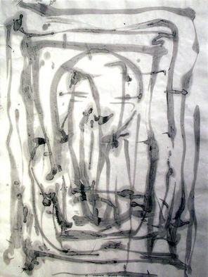 Artist: Richard Lazzara - Title: yantra - Medium: Calligraphy - Year: 1975