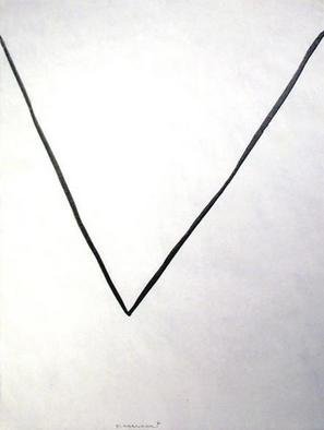 Artist: Richard Lazzara - Title: zen victory - Medium: Calligraphy - Year: 1975
