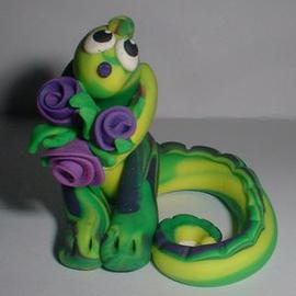 Christine Laverty: 'Flowerdragon12', 2001 Other Sculpture, Inspirational. Artist Description: see other Flowerdragon pictures. ...
