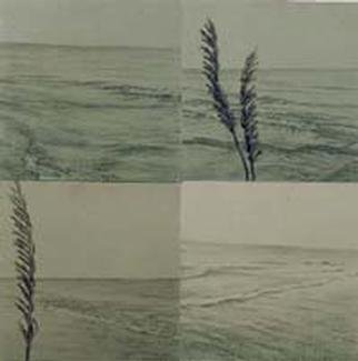 Artist Shin-Hye Park. 'Landscape' Artwork Image, Created in 2001, Original Printmaking Lithography. #art #artist