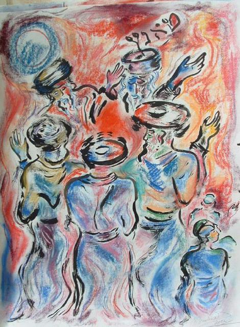 Shoshannah Brombacher  'Dance', created in 2003, Original Painting Other.