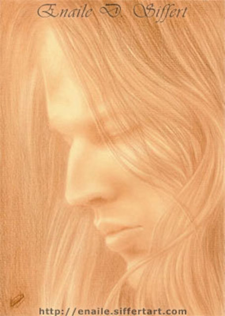 Artist Enaile D. Siffert. 'Portrait Of David Gilmour' Artwork Image, Created in 2009, Original Painting Acrylic. #art #artist