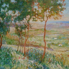 Simon Blackwood: 'Ayvalik  Turkey', 2008 Oil Painting, Landscape. 