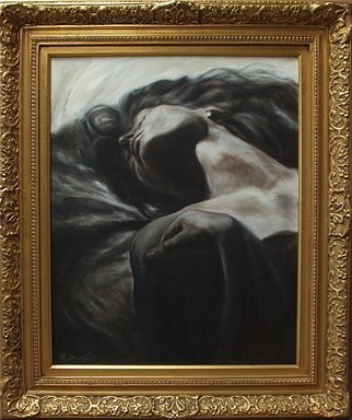 Morris Docktor: 'Exstasis', 2012 Oil Painting, Expressionism.  Large Louis vI frame included. ...