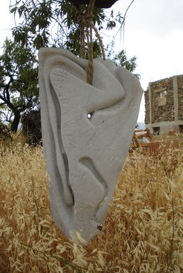 Artist: Stefan Van Der Ende - Title: particle - Medium: Stone Sculpture - Year: 1986