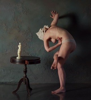 Artist: Leni Smoragdova - Title: figures collection - Medium: Color Photograph - Year: 2020
