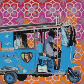 Sohan Jakhar: 'Untitled', 2012 Acrylic Painting, Automotive. 