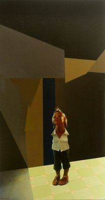 Artist: Sonny Williams - Title: No Longer Karen Little - Medium: Oil Painting - Year: 2011