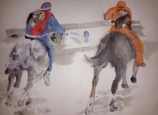 Debbi Chan: 'Going to Sienna for il Palio album', 2015 Artistic Book, Equine. 
