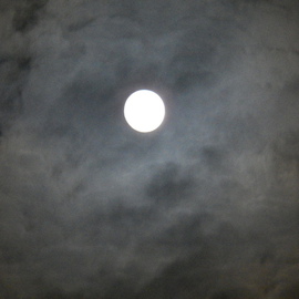 Debbi Chan: 'a huuricane or the moon', 2012 Color Photograph, Astronomy. Artist Description:      photos from Idaho.   ...