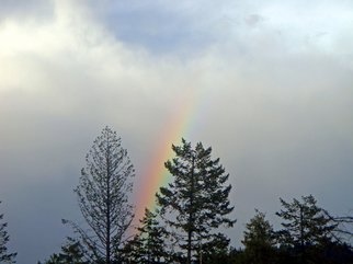 Debbi Chan: 'a rainbow appears', 2010 Color Photograph, Clouds. Artist Description:           photos of my idaho country. i will do other size prints.                ...