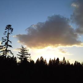 Debbi Chan: 'beauty in a sunset', 2013 Color Photograph, Clouds. Artist Description:   Photos from Idaho.                                                  ...