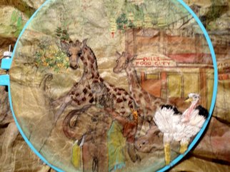 Debbi Chan: 'circus comes to idaho update', 2010 Fiber, Circus. Artist Description:   just the latest update.            ...