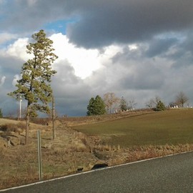 Debbi Chan: 'still winter landscape', 2012 Color Photograph, Clouds. Artist Description:    photos from Idaho.   ...