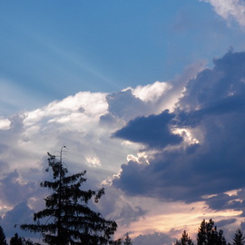 Debbi Chan: 'the beauty of an evening sky', 2012 Other Photography, Clouds. Artist Description:     photos from Idaho.  ...