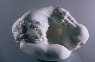 Jon-joseph Russo: 'hands of gods', 2020 Stone Sculpture, Love. Hands Of Love in Alabaster...