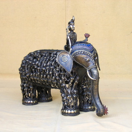 Sushil Sakhuja: 'Indian god of love Kaamdeva', 2008 Mixed Media Sculpture, Mythology. Artist Description:  Indian god of love - Kaamdeva  ...