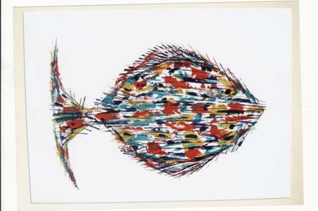 Artist Swatantra Swatantra. 'Fish' Artwork Image, Created in 2009, Original Painting Acrylic. #art #artist