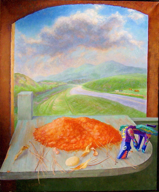 Artist Sofia Wyshkind. 'Memory Of Georgia' Artwork Image, Created in 2003, Original Watercolor. #art #artist