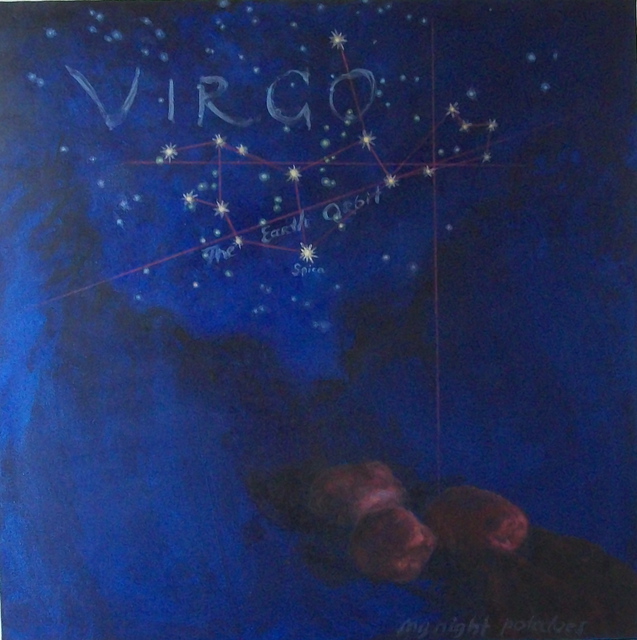 Artist Sofia Wyshkind. 'Virgo' Artwork Image, Created in 2011, Original Watercolor. #art #artist