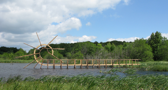 Tanya Preminger  'Back Flip Bridge', created in 2009, Original Sculpture Other.
