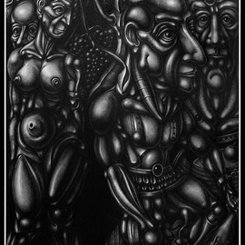Temo Dumbadze: 'The prodigal son', 2015 Pencil Drawing, Surrealism. Artist Description:  The prodigal son.The work is dedicated to the life of the prodigal people. They should remember they are always welcome home. . . . . . . . . . . . .Pencil on cardboard. 70cmX100cm, drawing in 2015. SURREALISM. $ 15000. Bank Transfer Only ...