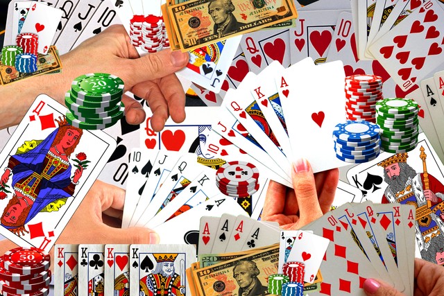 Otis Porritt  'Poker', created in 2021, Original Collage.