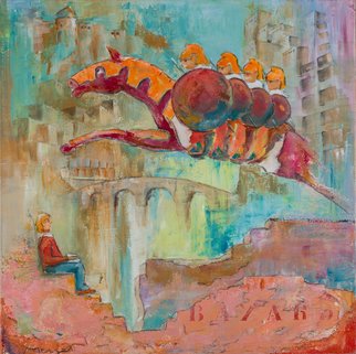 Artist: Thierry Merget - Title: Le cheval Bayard 2 - Medium: Acrylic Painting - Year: 2015