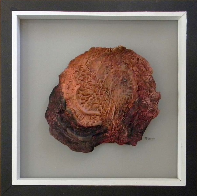 Timothy Scott  'Lacy Orange', created in 2012, Original Other.