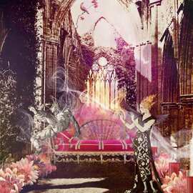 Toby Leon: 'Circe the Phoenix Maker', 2019 Collage, Surrealism. Artist Description: Originally created in 2019 aEUR
