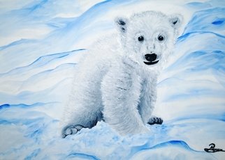 Duta Razvan: 'KNUT original oil painting listed by artist', 2011 Oil Painting, Animals.   ORIGINAL OIL PAINTING ON CANVAS   ...