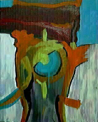 Artist: Paulo Medina - Title: Corazon adolorido - Medium: Acrylic Painting - Year: 2002