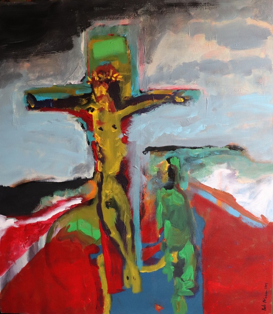 Artist Paulo Medina. 'Crucifixion' Artwork Image, Created in 2004, Original Digital Print. #art #artist